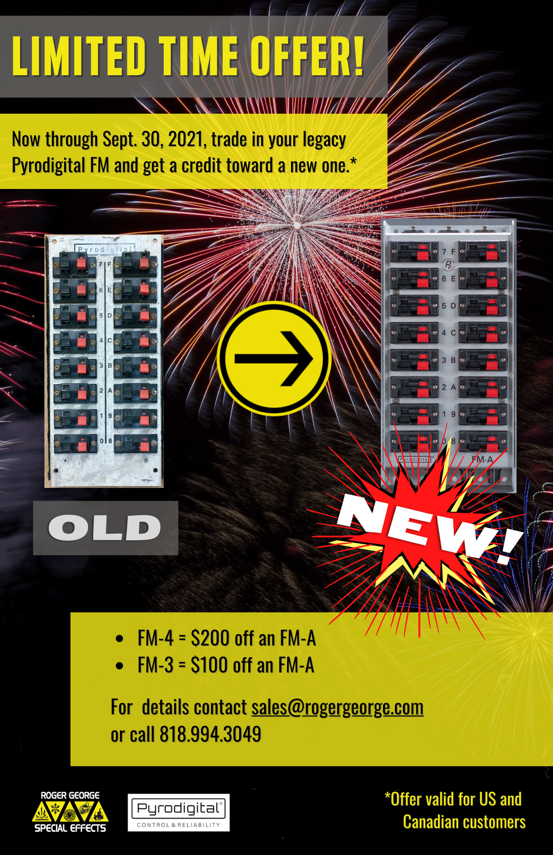 Limited Time Offer on Pyrodigital FM Modules