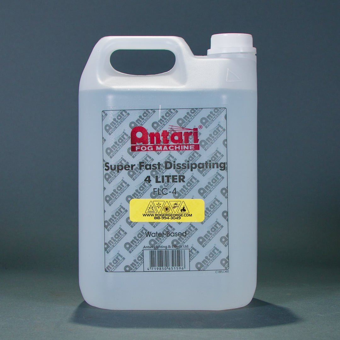 Antari FLC Super Fast Dissipating Fog Fluid - 4L/1 gallon