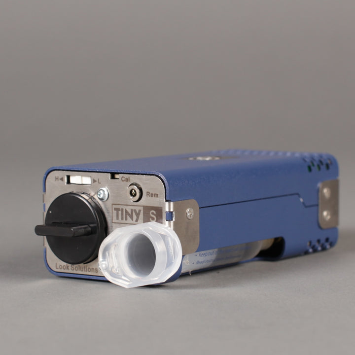 Look Tiny S Mini fog machine rear view.