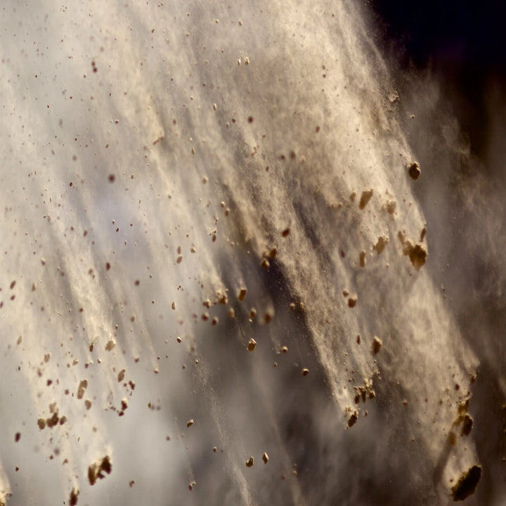 Movie Dirt special effects dust in the air.