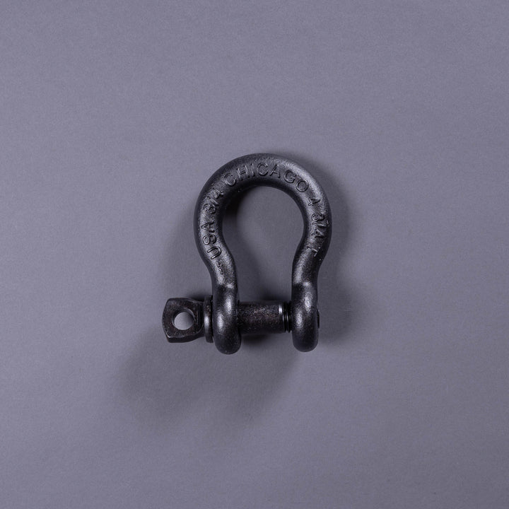 3/4 sized shackle for large sweeney sheaves and quick releases