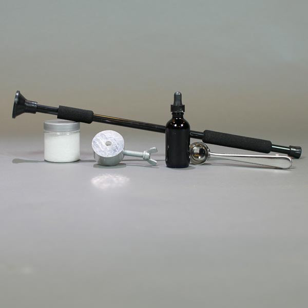 Stearic acid gun used for close up bullet hit effects.