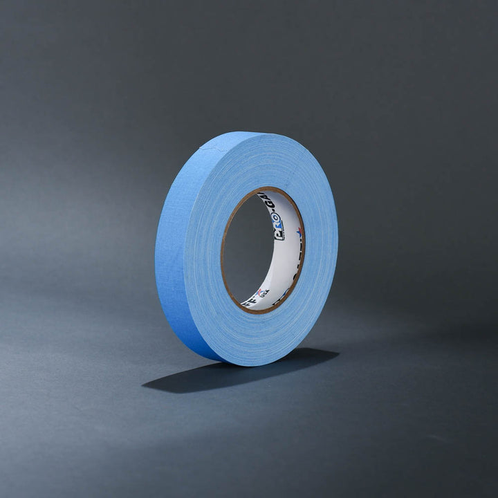 Fluorescent blue 1" gaffer's tape