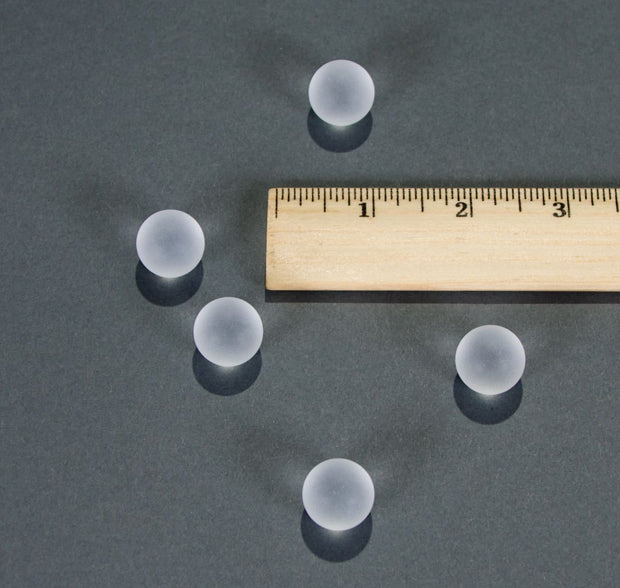 Precision ground glass balls