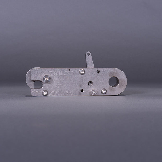 Large Quick Release Stainless Steel Back