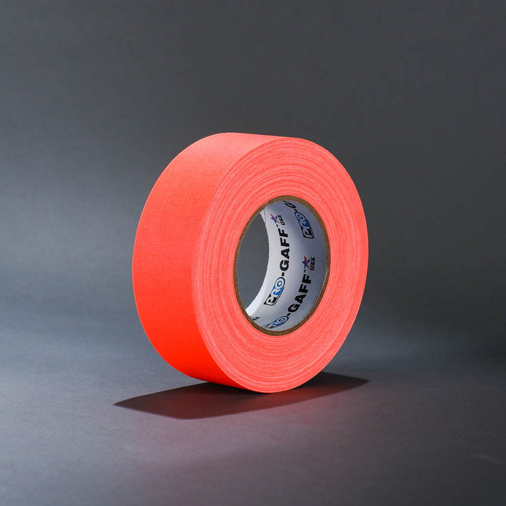 Fluorescent orange 2" gaffer's tape