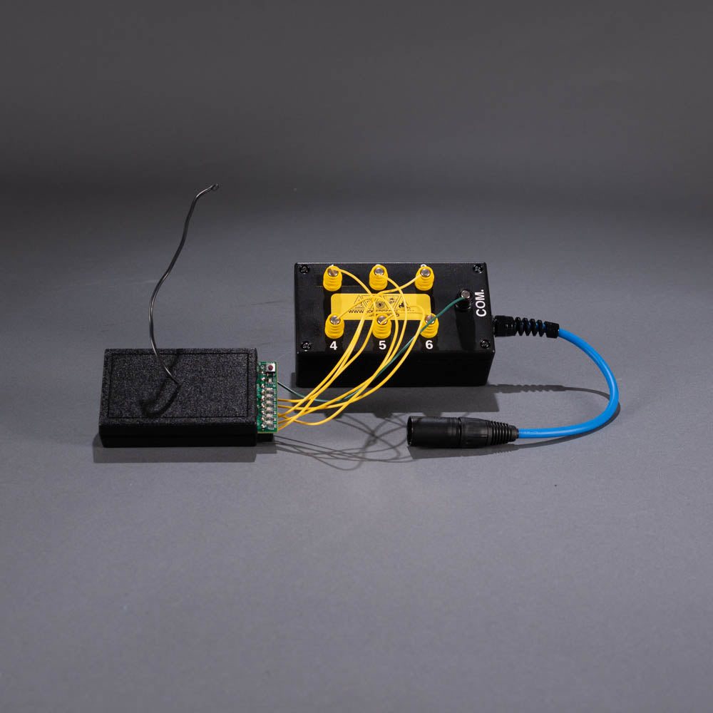 Holatron to Fog Machine remote adaptor wired to remote