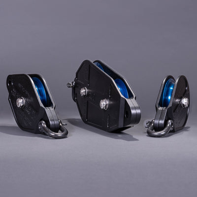 Kernmantle rope snatch Blocks 