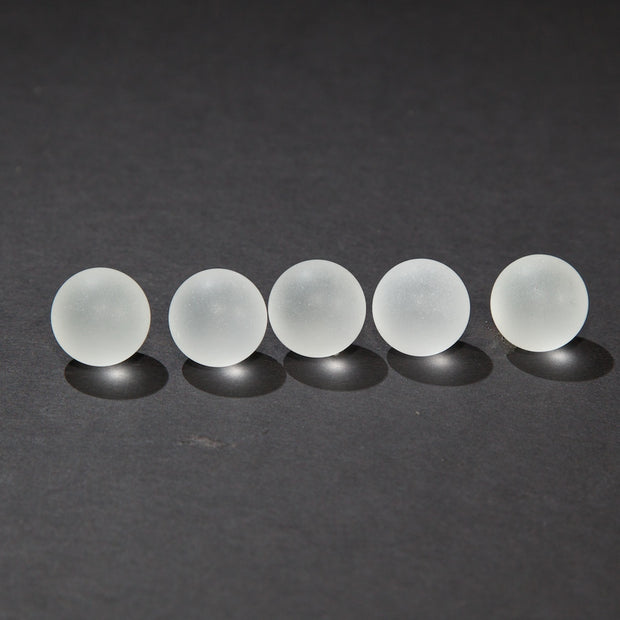 Precision ground glass balls