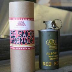 Smoke grenade - continuous discharge