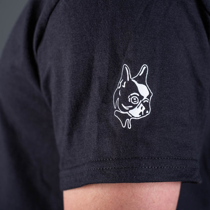Special Effects T-Shirt Sleeve with Boston Terrier 