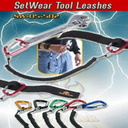 Setear tool leash for use on a belt. 